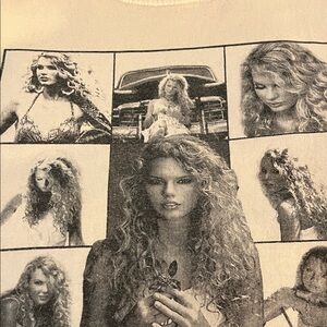 Taylor Swift The Eras Tour Cream Shirt